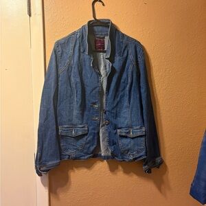 Gloria Vanderbilt Blue Jean Jacket